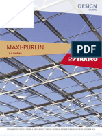 Stratco Steel Framing Purlins Maxipurlin PDF