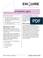 Education and Disability Rights