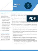 TCS Helath Insurance - Domiciliary Claim Reimbursement Guidelines PDF