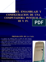 Ensamblaje y Configuración de Pentium II, III y IV