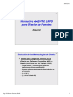 1 Normativa para Diseño de Puentes AASHTO LRFD