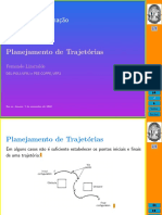 Robótica e Automação - Planejamento de Trajetória