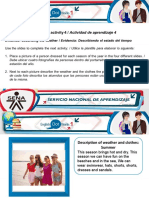 AA4-Evidence 3 Describing The Weather