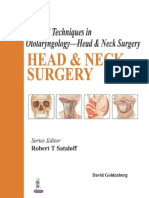 2016 Surgical Techniques in Otolaryngology, HEAD and NECK SURGERY