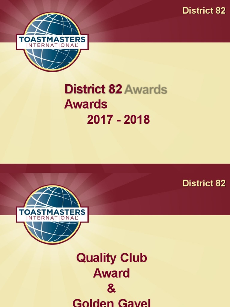 Golden Gavel Club Quality Club Engagement Criteria PDF Business