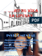 7 Gamit NG Wika Sa Lipunan