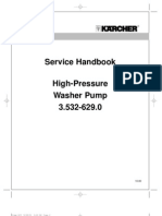 Karcher 5 HP Horizontal Pump Service Manual
