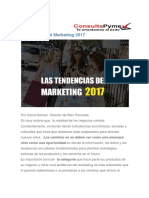 Tendencias Del Marketing 2017
