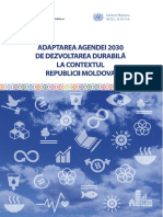 Adaptarea Agendei 2030 de Dezvoltare Durabila La Contextul RM