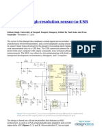 Fabricate A High Resolution Sensor To USB Interface PDF