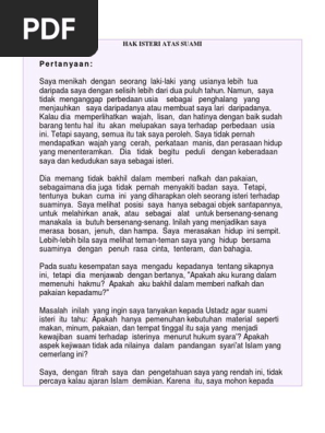 Hak Isteri Atas Suami Pdf