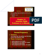 Chapter 12 (Amniotic Fluid)