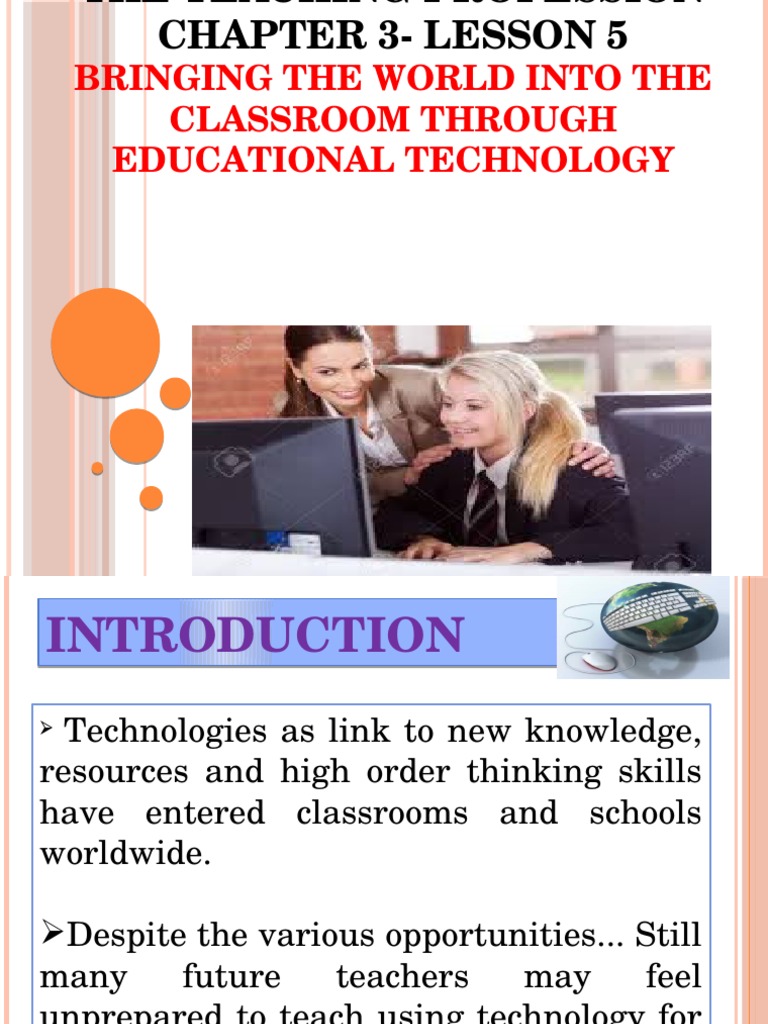 Integrating Technology in Education | PDF | Learning | Educational ...