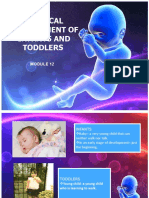 Physical Development Infants