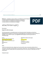 Arduino - AttachInterrupt