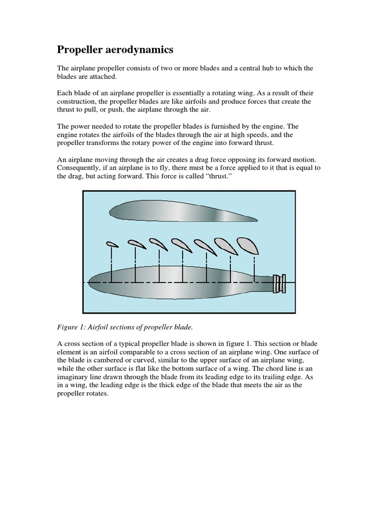 Understanding Propeller Aerodynamics | PDF | Propeller | Flight