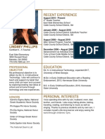 Curr Vitae - Resume PDF
