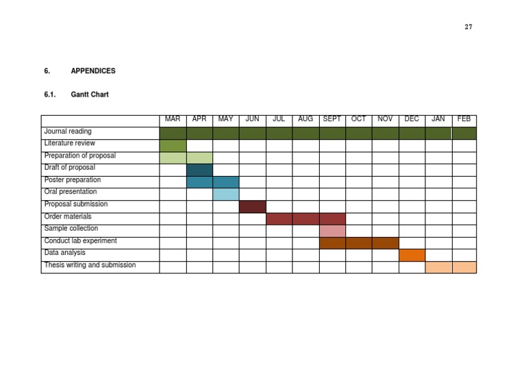Project Timeline and Gantt Chart | PDF