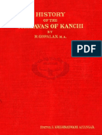 History of The Pallavas of Kanchi
