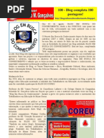 100 - Blog completa 100 postagens!