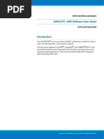 Atmel 42787 AVR Software User Guide ApplicationNote AVR42787