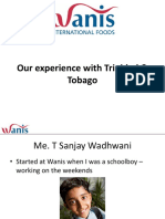 Sanjay Wadhwani Wanis International Foods