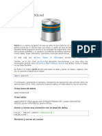 Bases de Datos SQLite3