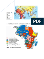 Mapa de Africa y Asia