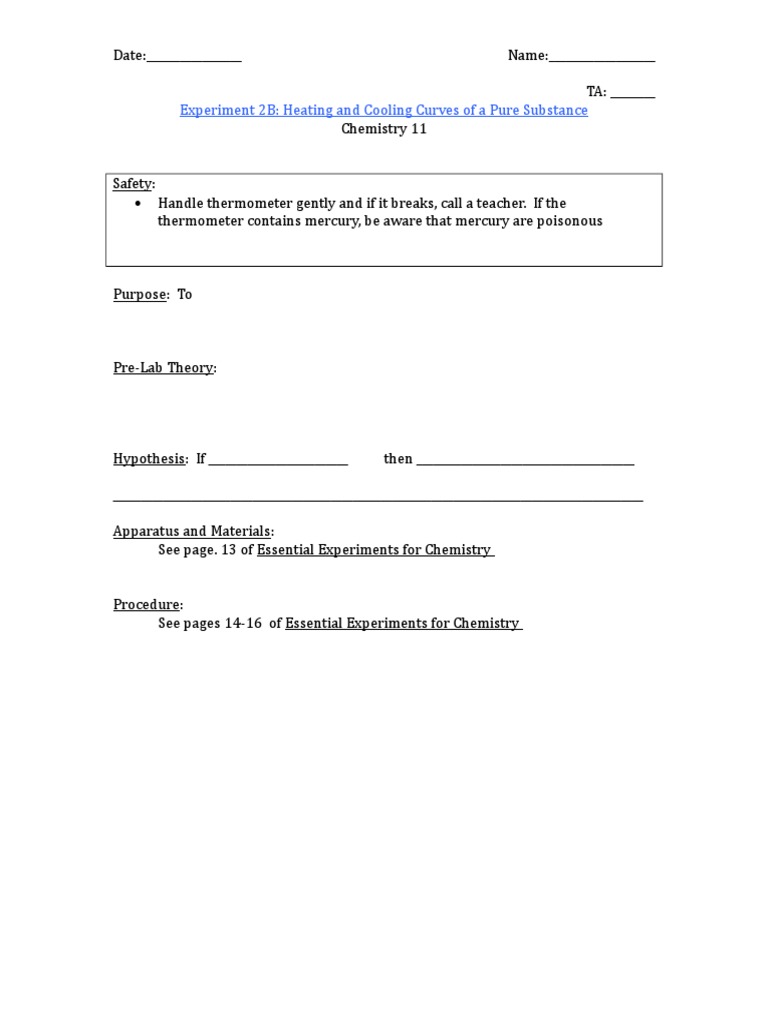 Chem 11 - Lab 2b | PDF | Melting Point | Branches Of Thermodynamics