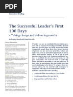 Michael Watkins - The First 90 Days | PDF | Business Process | Leadership