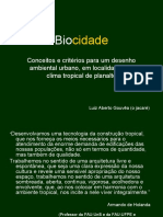 Biocidade: conceitos e critérios para um desenho ambiental urbano sustentável