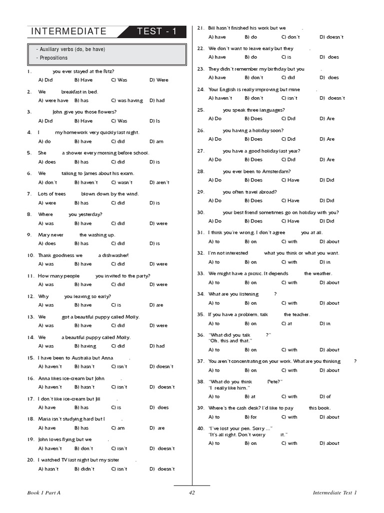Intermediate English Grammar Pdf