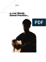 A Few Words About Practice