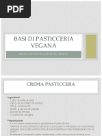 Basi Di Pasticceria Vegana