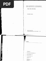Sianne Ngai Our Aesthetic Categories Zany Cute Interesting 1 PDF | PDF