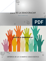 Qué Es La Democracia