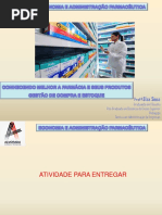 Gestão e Compra de Estoque