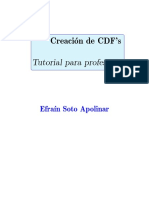 Creación de CDF's: Tutorial para profesores