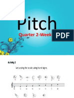 Pitch: Quarter 2-Week 2