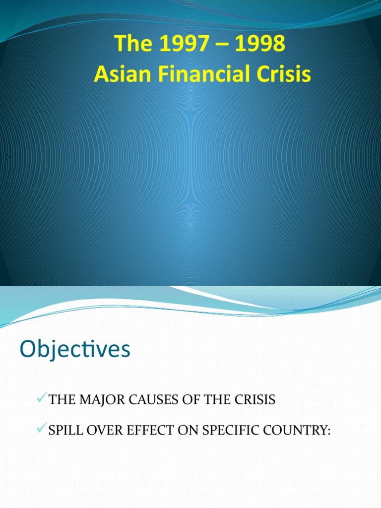The 1997 - 1998 | PDF | 1997 Asian Financial Crisis | Banks