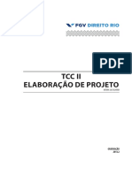 TCC II - Elaboracao de Projeto