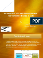 Introduction of Credit Default Swaps For Corporate Bonds in India
