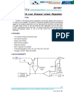 1A Low Dropout Linear Regulator: General Description