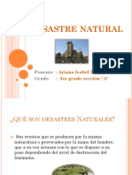 Desastre Natural