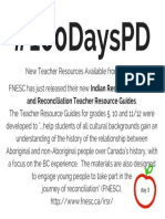 #100dayspd: and Reconciliation Teacher Resource Guides