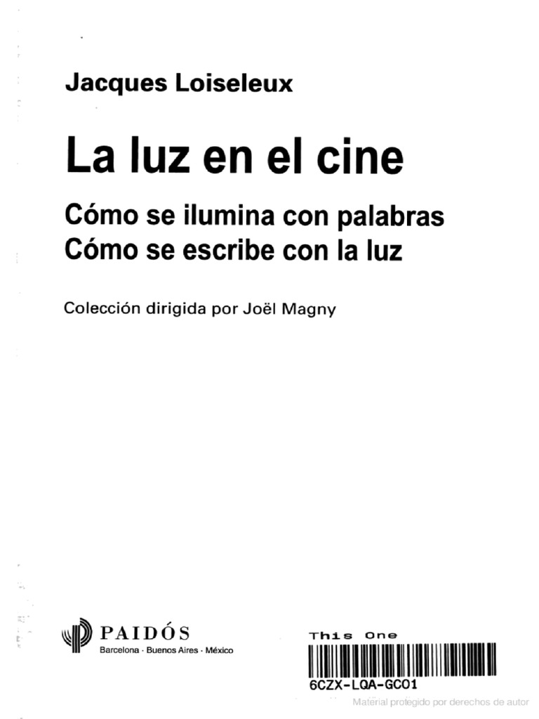 la luz en el cine jacques loiseleux