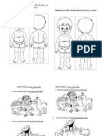 Colorea según instrucciones de menos de