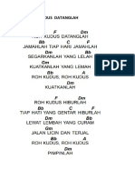 Roh Kudus Datanglah