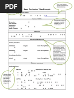 Basic Curriculum Vitae Example