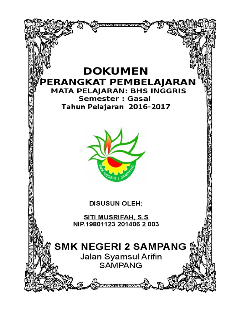 Sampul Perangkat Mengajar